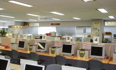 若者しごと倶楽部フロアー写真