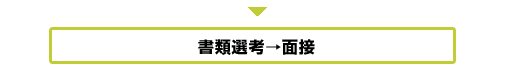 書類選考→面接